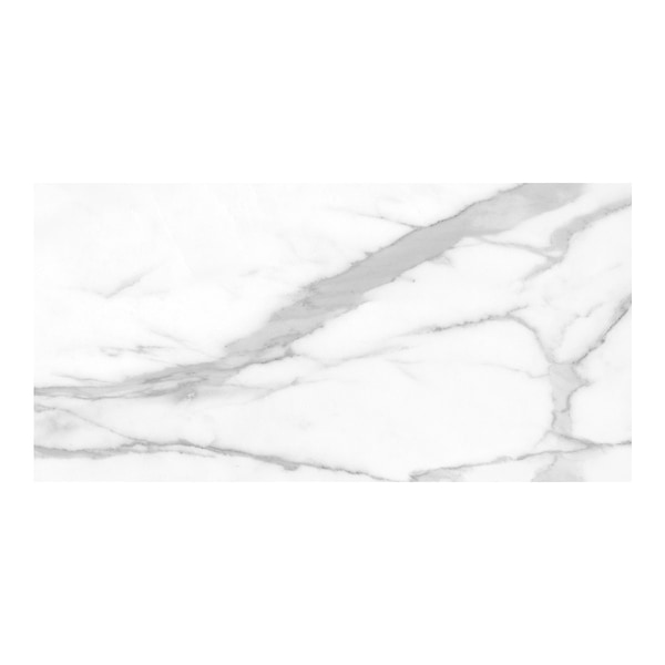 Luminere Statuario Nuovo White 12x24 Matte Porcelain Tile
