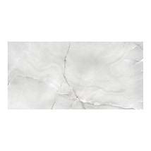 Luminere Onyx Nuvolato White 24x48 Matte Porcelain Tile