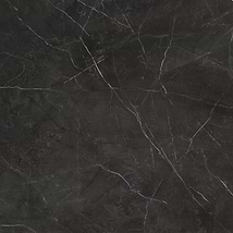 Luminere Nero Venato Black 32x32 Matte Porcelain Tile