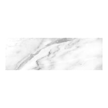 Luminere Arabescato White 4x12 Polished Porcelain Tile