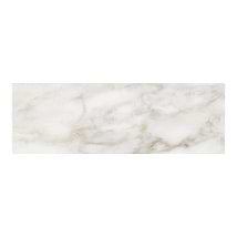 Luminere Calacatta Paonazzo White 4x12 Polished Porcelain Tile