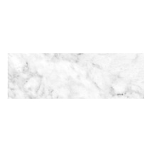 Luminere Carrara Gioia White 4x12 Matte Porcelain Tile