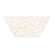 Aggretto Ivory Beige 10x24 Half Hexagon Matte Porcelain Tile