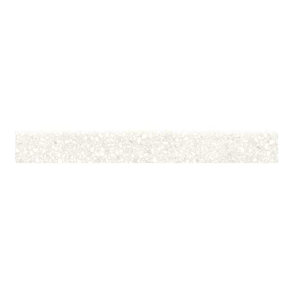 Aggretto Ivory Beige 3x24 Matte Porcelain Bullnose in Ivory, View 1