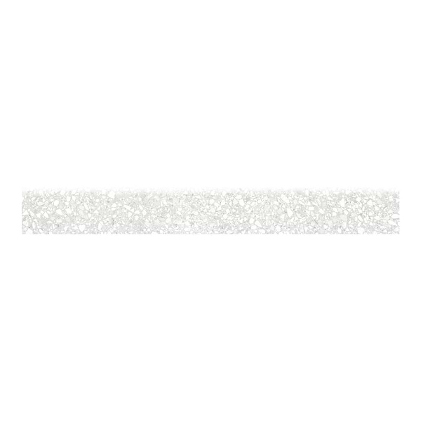 Aggretto Pearl Gray 3x24 Matte Porcelain Bullnose in Light Gray, View 1