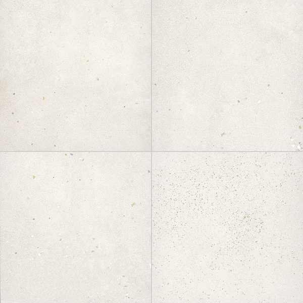 Arena White 24x24 Matte Porcelain Tile in Stone White, View 1
