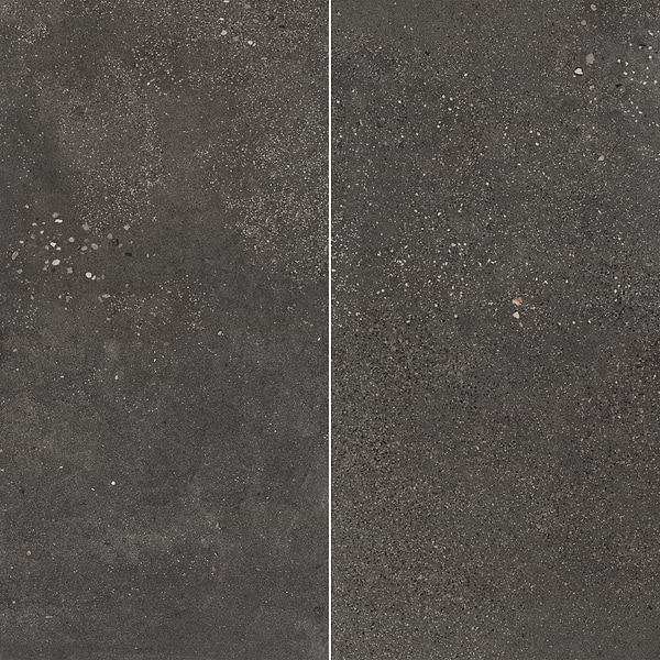 Arena Black 24x48 Matte Porcelain 2CM Outdoor Paver in Charcoal, View 1