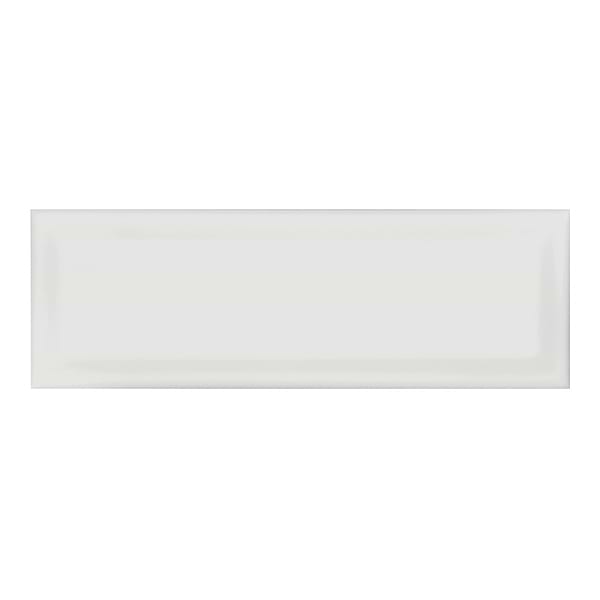 Palette Vintage Gray 4x12 Glossy Ceramic Tile in Light Gray, View 2, open zoomed image