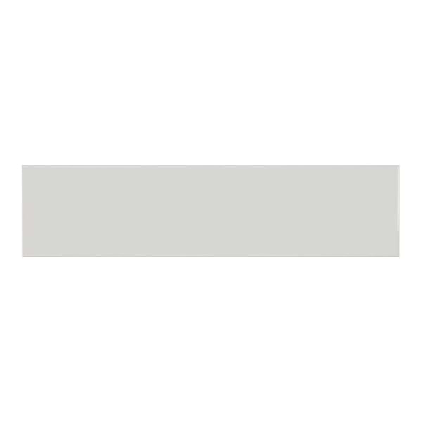 Palette Halo Gray 4x16 Glossy Ceramic Tile in Greige, View 2, open zoomed image