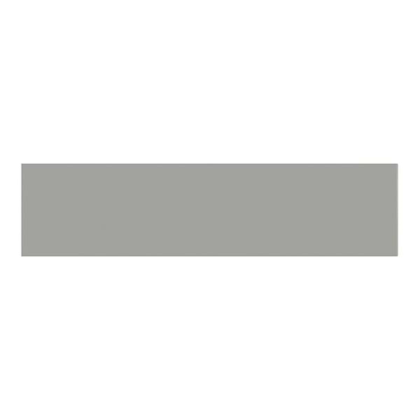 Palette Cement Chic Gray 4x16 Glossy Ceramic Tile in Dark Gray, View 2, open zoomed image