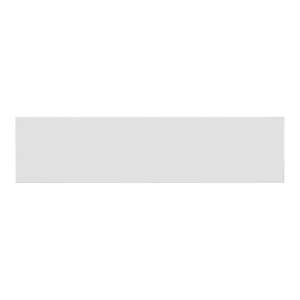 Palette Gallery Gray 4x16 Matte Ceramic Tile in Light Gray, View 2, open zoomed image