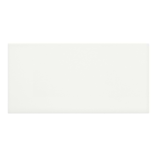 Palette Canvas White 3x6 Matte Ceramic Tile in Warm White, View 2, open zoomed image