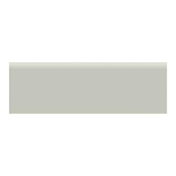 Palette Soft Sage Green 2x6 Glossy Ceramic Bullnose in Sage Green, View 1