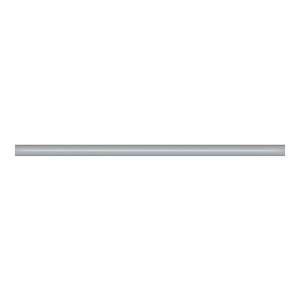 Palette Cloud Blue 12" Glossy Ceramic Quarter Round in Blue Gray, View 1