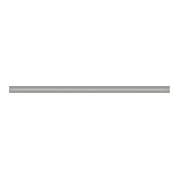 Palette Cement Chic Gray 12" Matte Ceramic Quarter Round in Dark Gray, View 1