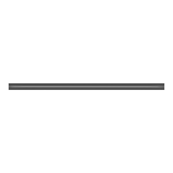 Palette Retro Black 12" Matte Ceramic Quarter Round in Black, View 1