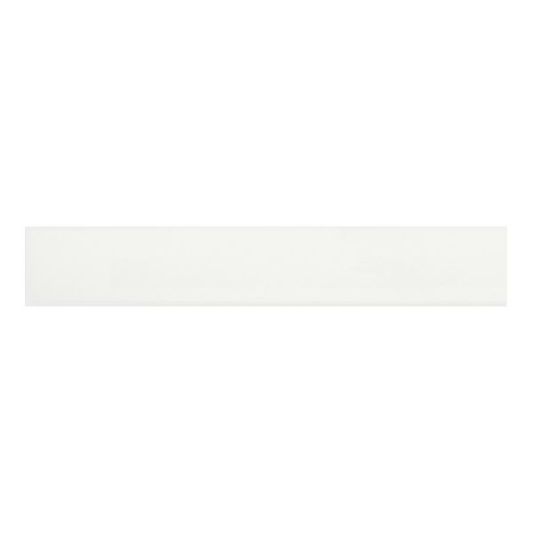 Palette Canvas White 2x12 Matte Ceramic Tile in Warm White, View 1