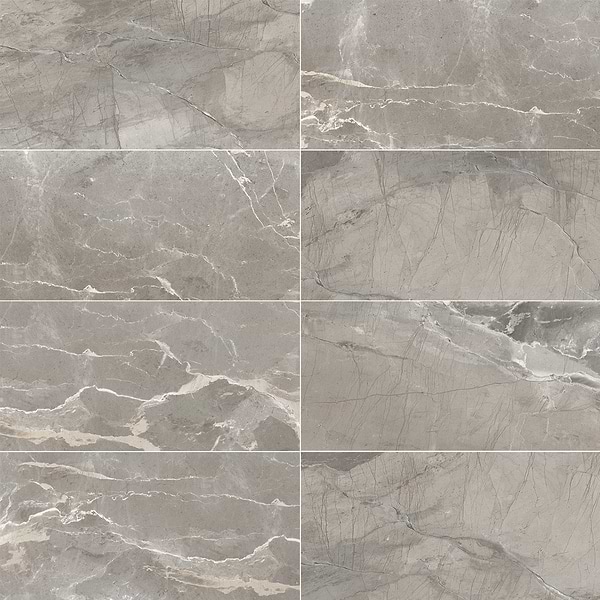 Definite Dark Gray 12x24 Matte Porcelain Tile in Dark Gray, View 1