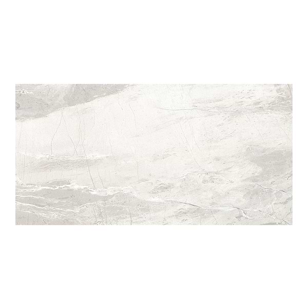 Definite White 12x24 Matte Porcelain Tile in White, View 2, open zoomed image