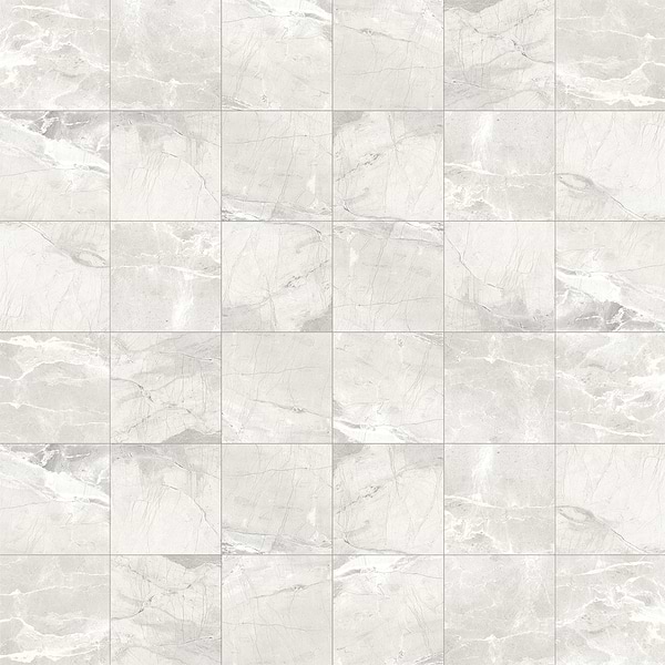 Definite White 2x2 Matte Porcelain Mosaic Tile in White, View 1