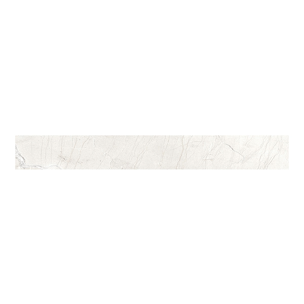 Definite White 3x24 Matte Porcelain Bullnose in White, View 1