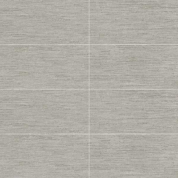 Textiles Wool Gray 12x24 Matte Porcelain Tile in Gray, View 1