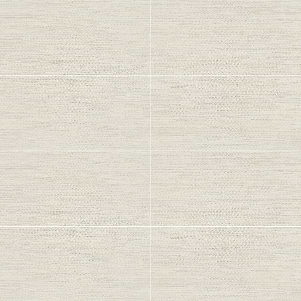 Textiles Cotton Beige 12x24 Matte Porcelain Tile in Ivory, View 1