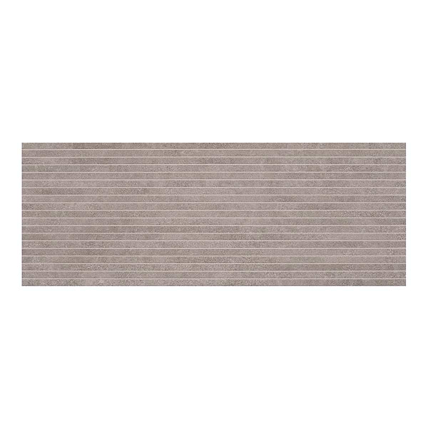 Relic Fendi Brown 18x48 3D Wall Deco Matte Porcelain Tile