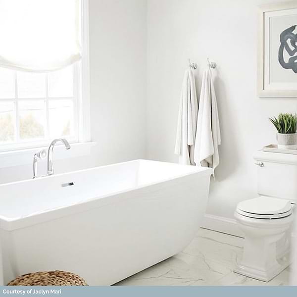 Belvedere Bianco 15x30 Marble Look Porcelain Tile