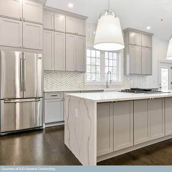 Talon Carrara & White Thassos 1x4 Marble Polished Mosaic Tile