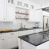 Loft Spa Super White Tuscany Pattern Glass Polished Mosaic Tile