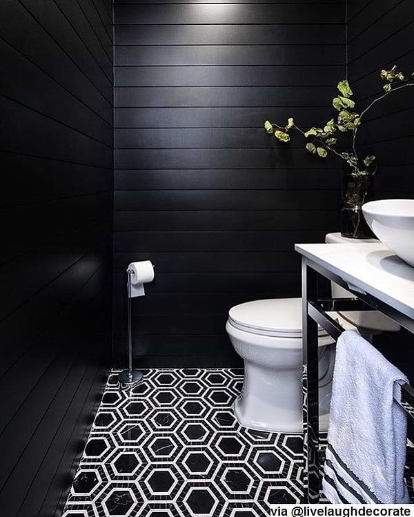 Nova Black Hole Marble Tile