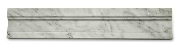 Novel Asian Statuary 2x12 Marble Chair Rail Liner