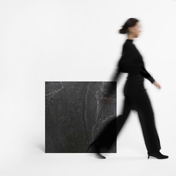 ZenTech Graphite Gray 36x36 Matte Porcelain Tile