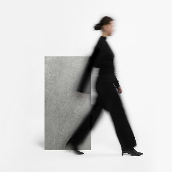 ZenTech Silver Gray 24x48 Matte Porcelain Tile
