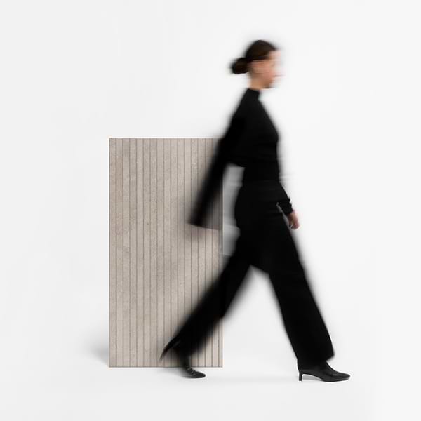 Lune Ribbon Beige 24x48 Matte Porcelain Tile