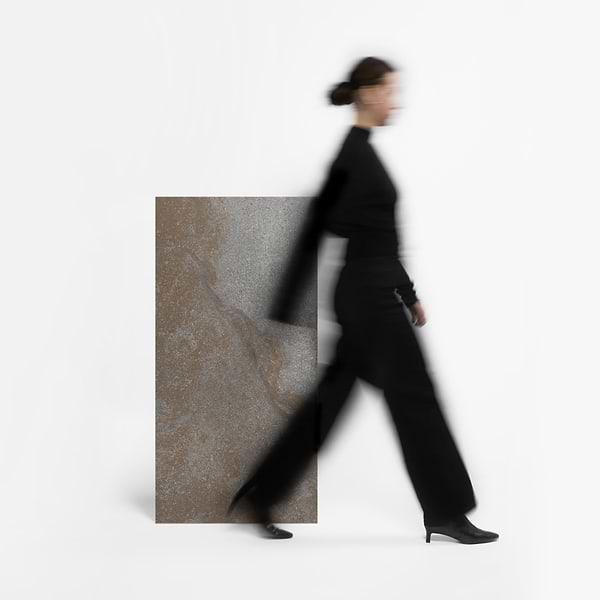 Acadia Iron Gray 12x24 Slate Look Matte Porcelain Tile