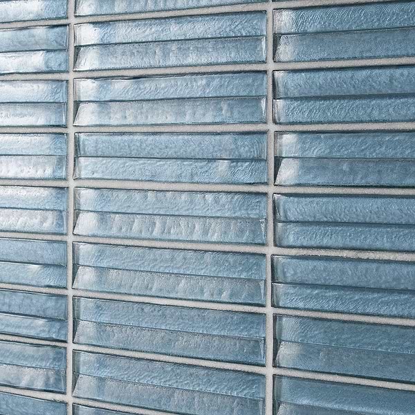Maya Stacked Sky Mosaic Tile 