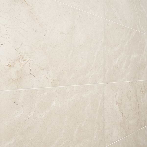 Crema Marfil 12x24 Honed Marble Tile