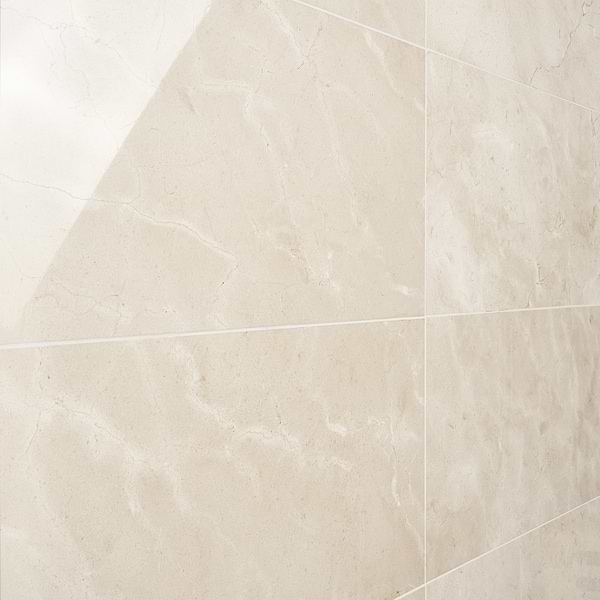 Crema Marfil 12x24 Polished Marble Tile
