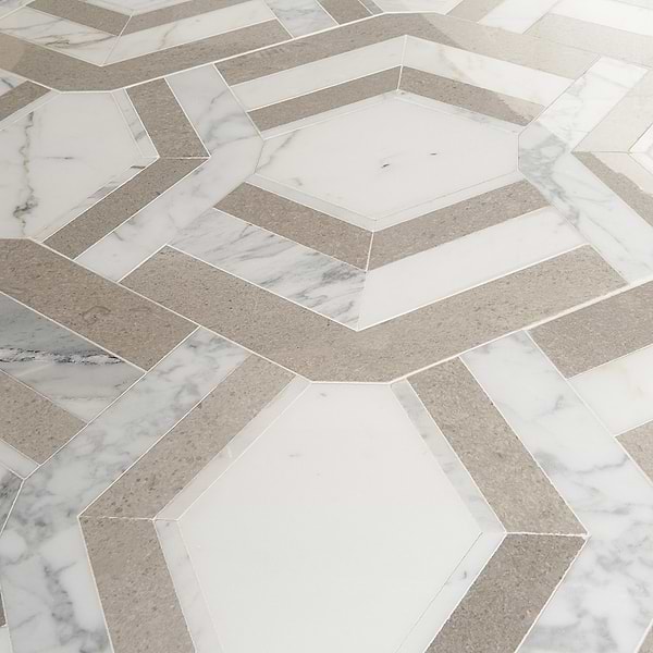 Mezzo Andente Polished Marble Mosaic