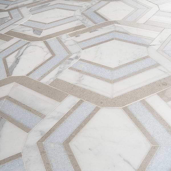 Mezzo Dolce Polished Marble Mosaic