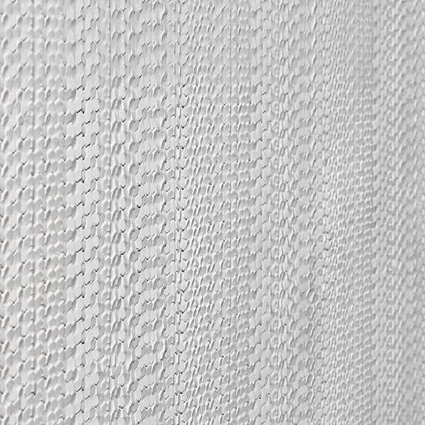Sound Echo 3D White Resin Mosaic Tile