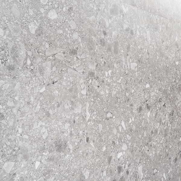 Rizo LVT Earth Gray 12x24 Glue Down Luxury Vinyl Tile 