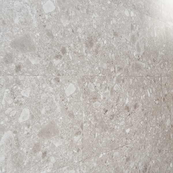 Rizo LVT Gray 12x24 Glue Down Luxury Vinyl Tile 28mil