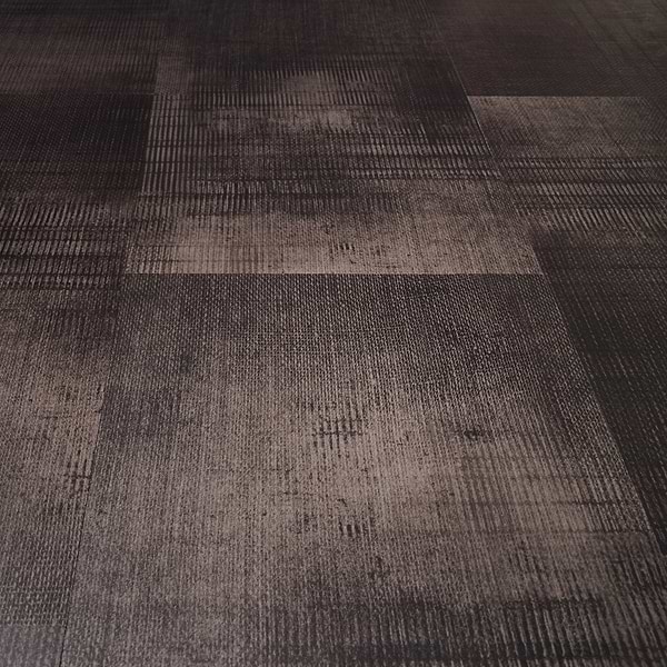 Ristretto LVT Charcoal Black 12x24 Fabric Look Glue Down Luxury Vinyl Tile 