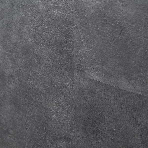 Optoro Trail Slate Black 28mil Wear Layer Rigid Core Click 12x24 Luxury Vinyl Tile