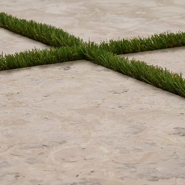 Ocean Reef Beige 24x24 Brushed Limestone 3CM Outdoor Paver