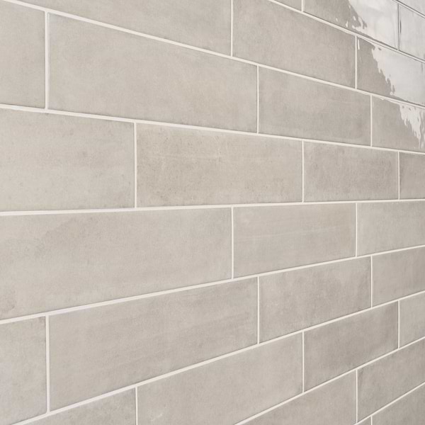 Aquarella Linen Beige 4x16 Glossy Ceramic Tile
