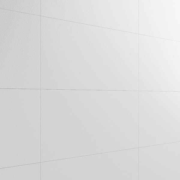 Modari White 12x24 Matte Porcelain Tile